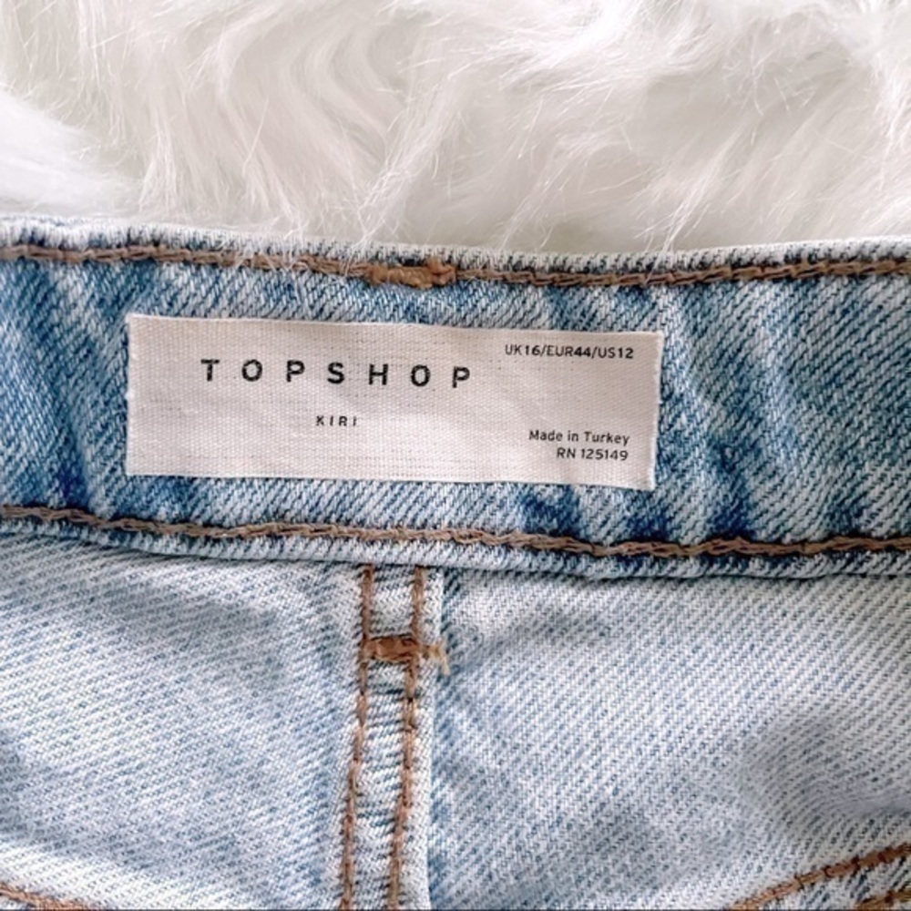 Topshop Denim Shorts - Picture 6 of 6